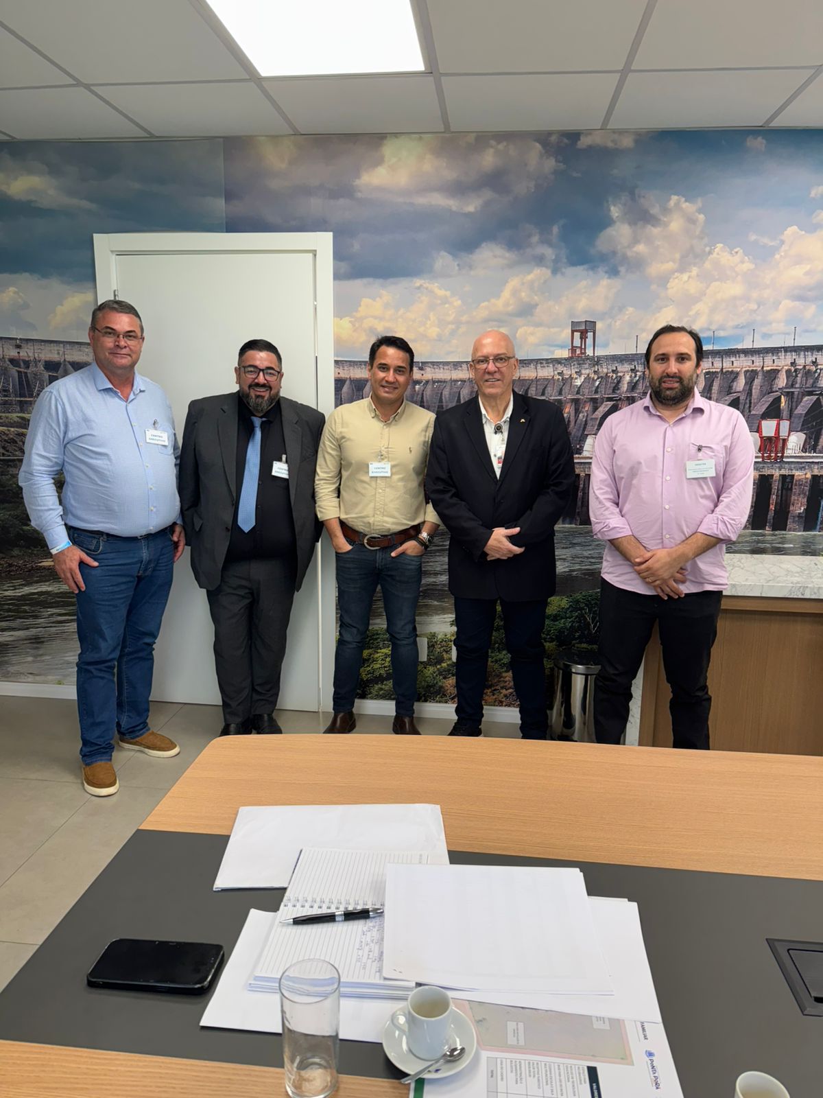 Prefeito de Naviraí participa de agenda na Itaipu Binacional em Foz do Iguaçu