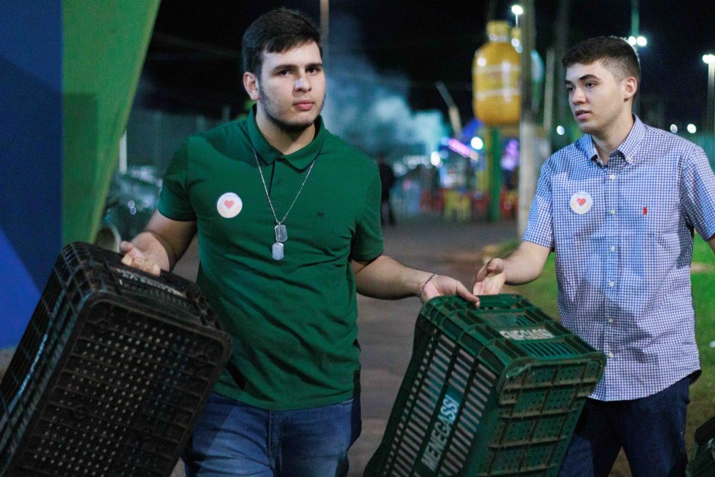 Naviraí: Festa de Aniversário arrecada mais de 7 mil kg de alimentos no último dia