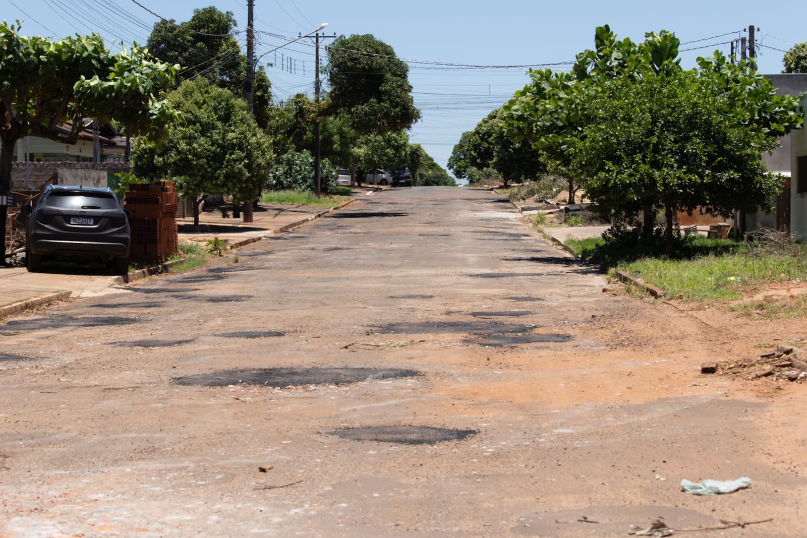 Naviraí Reinicia a Recuperação do Asfalto de 2026 com Serviço de Tapa-Buracos