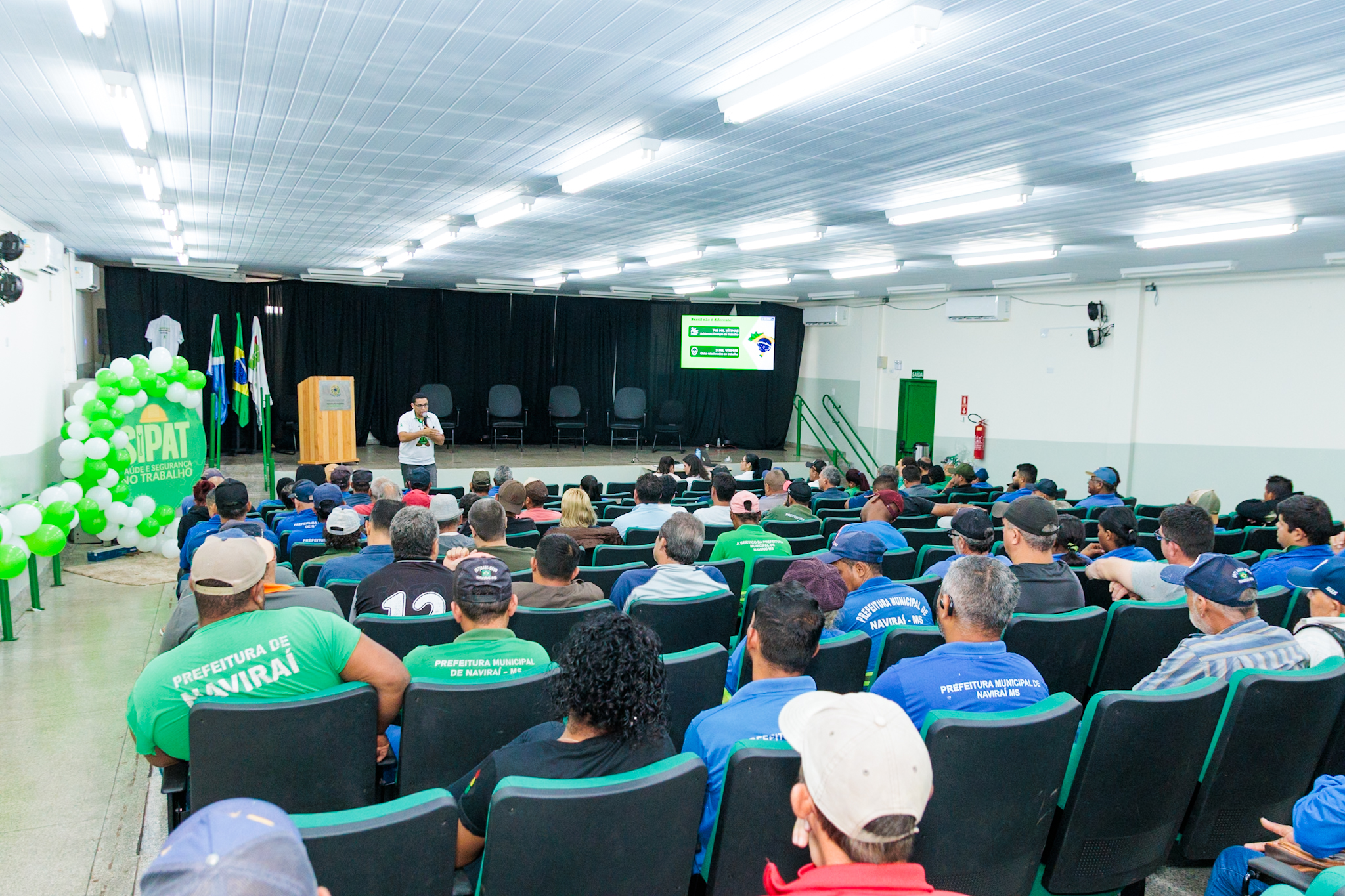 Naviraí encerra mês “Abril Verde” com mobilização dos servidores municipais na 1ª SIPAT