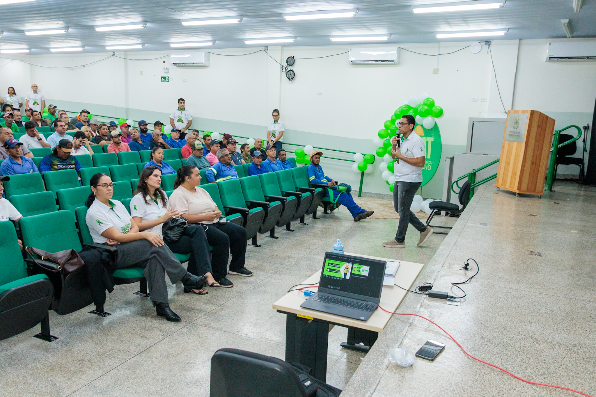 Naviraí encerra mês “Abril Verde” com mobilização dos servidores municipais na 1ª SIPAT