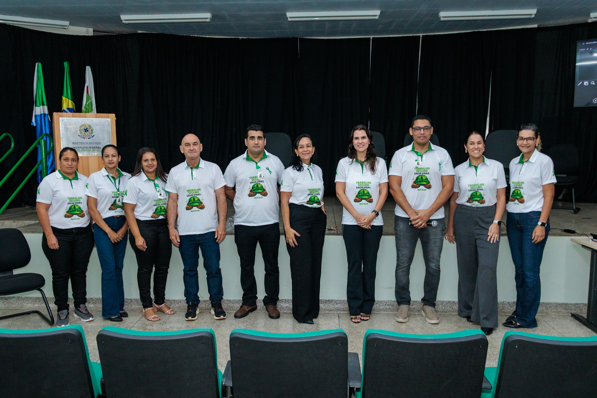 Naviraí encerra mês “Abril Verde” com mobilização dos servidores municipais na 1ª SIPAT