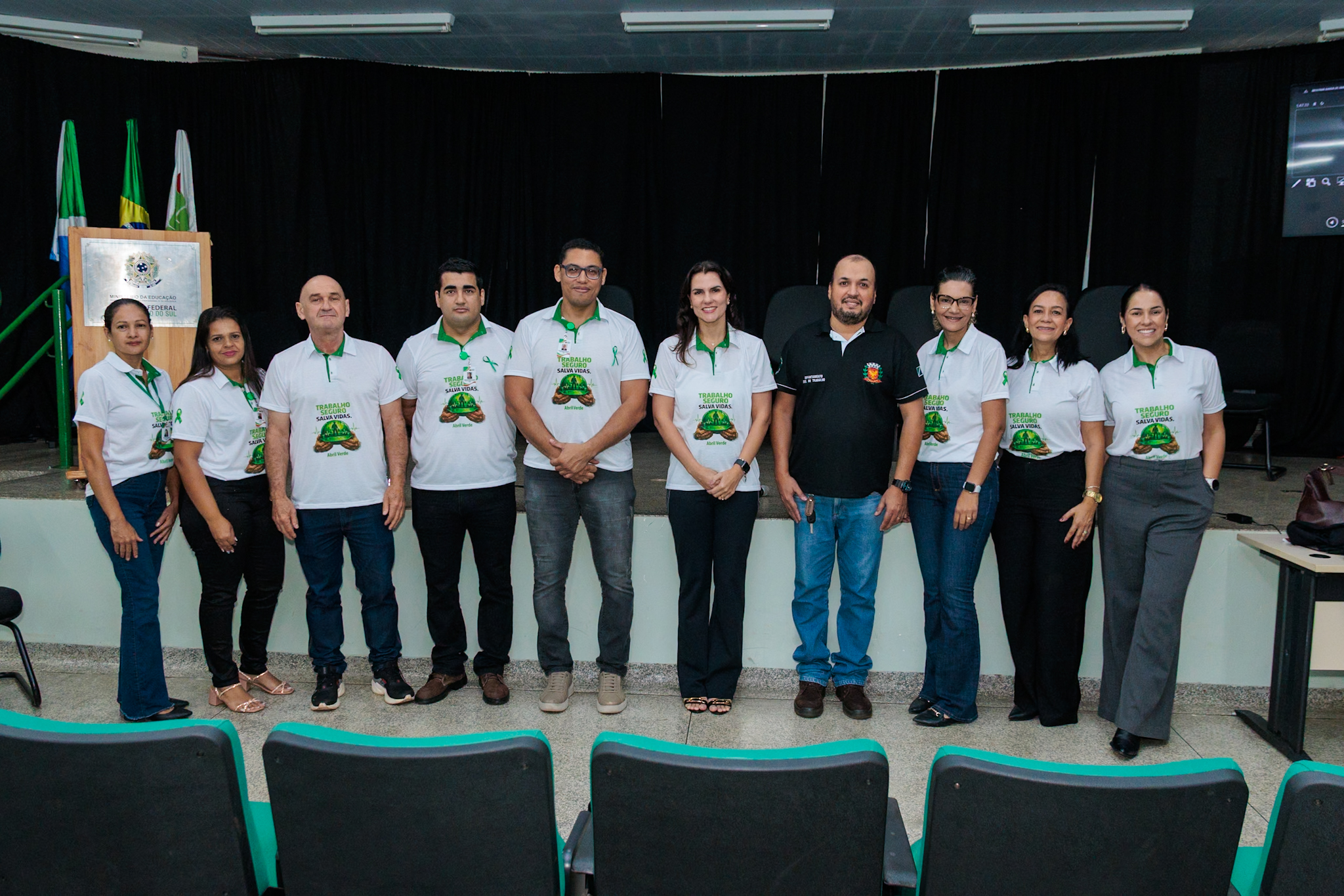 Naviraí encerra mês “Abril Verde” com mobilização dos servidores municipais na 1ª SIPAT