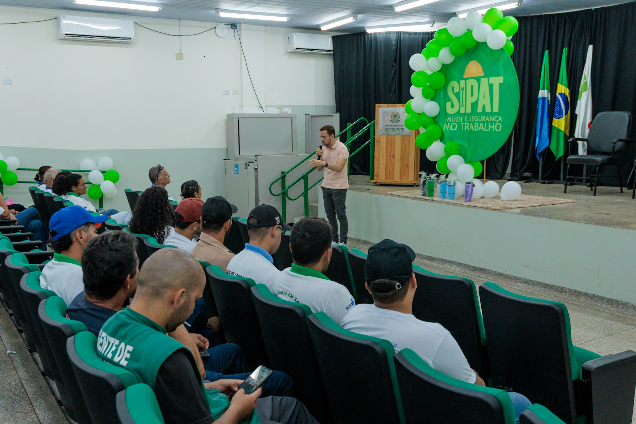Naviraí encerra mês “Abril Verde” com mobilização dos servidores municipais na 1ª SIPAT