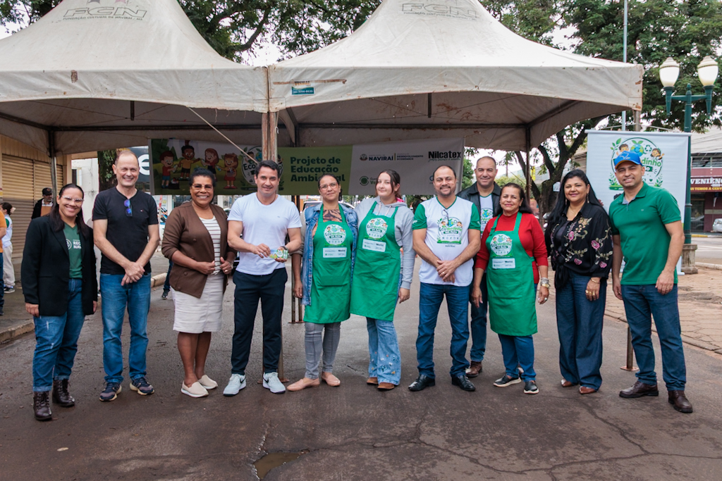Prefeitura de Naviraí lança o projeto EcoVerdinho na Feira do Galo Prefeitura de Naviraí lança o projeto EcoVerdinho na Feira do Galo