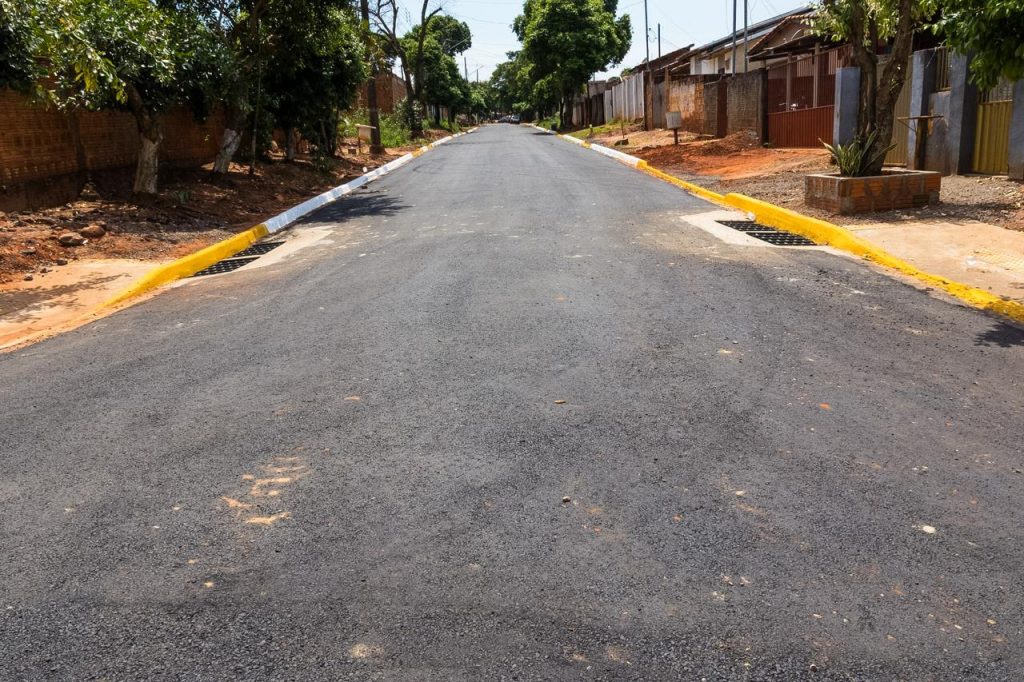 Obras de drenagem e pavimentação são concluídas no Jardim Paraíso